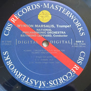 Wynton Marsalis, Haydn* / Hummel* / L. Mozart*, Raymond Leppard, National Philharmonic Orchestra : Trumpet Concertos (LP, Album, Car)