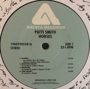 Patti Smith : Horses (LP, Album, RE, RM + LP, Album + Album, 50t)