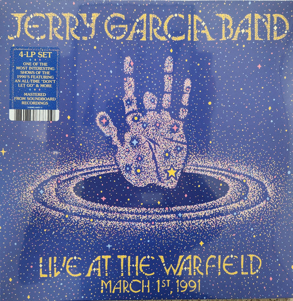 The Jerry Garcia Band : Live At The Warfield, March 1st, 1991 (4xLP)
