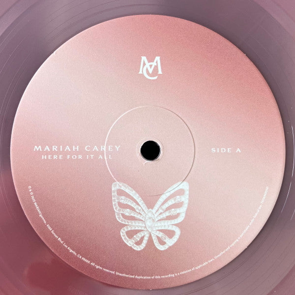 Mariah Carey : Here For It All (LP, Album, Blu)