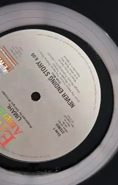 Limahl : Never Ending Story (12", Single, Jac)
