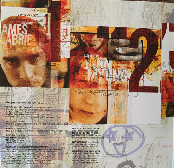 Dream Theater : Six Degrees Of Inner Turbulence (2xLP, Album, RE, Cle)