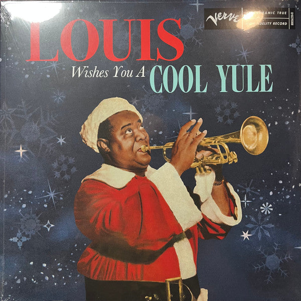 Louis Armstrong : Louis Wishes You A Cool Yule (LP, Comp, Ltd, Gre)