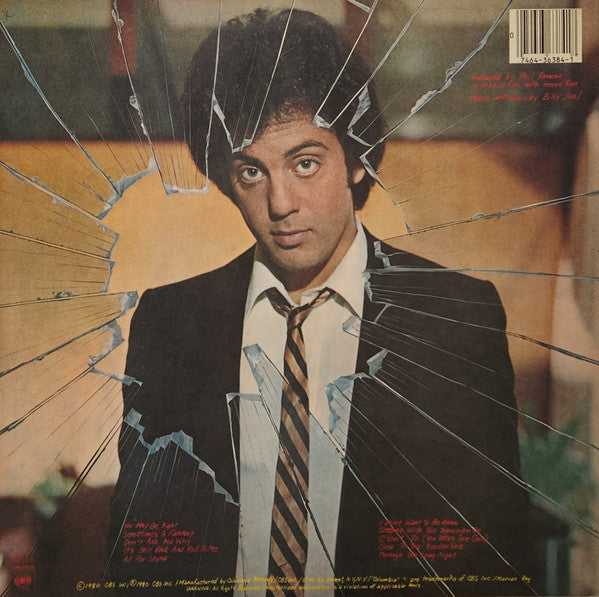 Billy Joel : Glass Houses (LP, Album, Pit)
