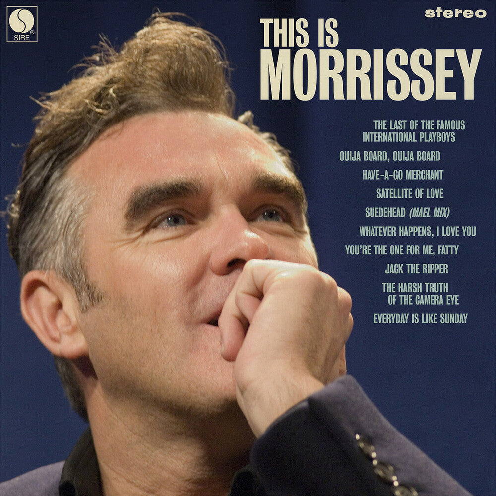 the album cover for Morrissey - This Is Morrissey [LP]