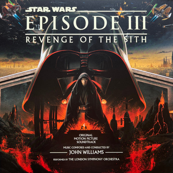 John Williams (4) : Star Wars Episode III: Revenge Of The Sith (Original Motion Picture Soundtrack) (2xLP, Album, RE, RP)