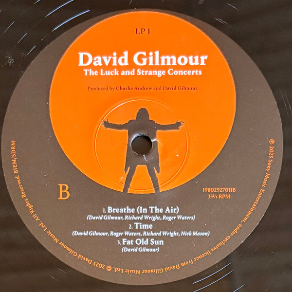 David Gilmour : The Luck And Strange Concerts (4xLP, Album + Box)