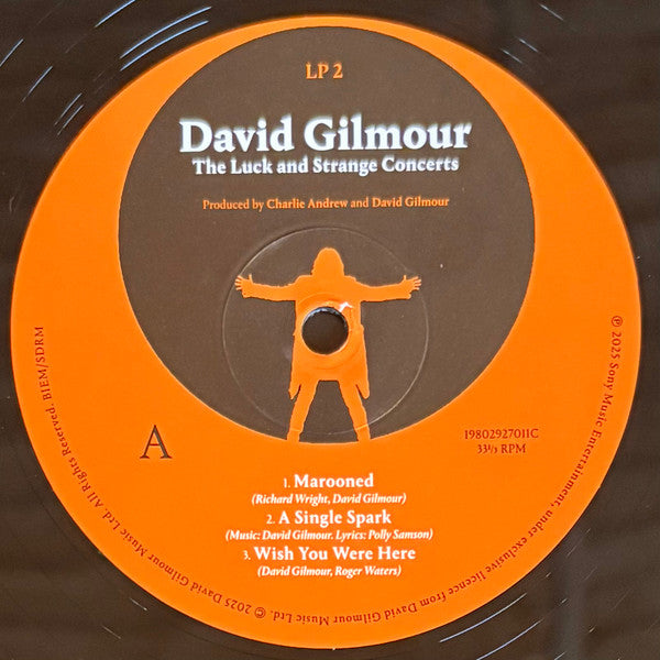 David Gilmour : The Luck And Strange Concerts (4xLP, Album + Box)