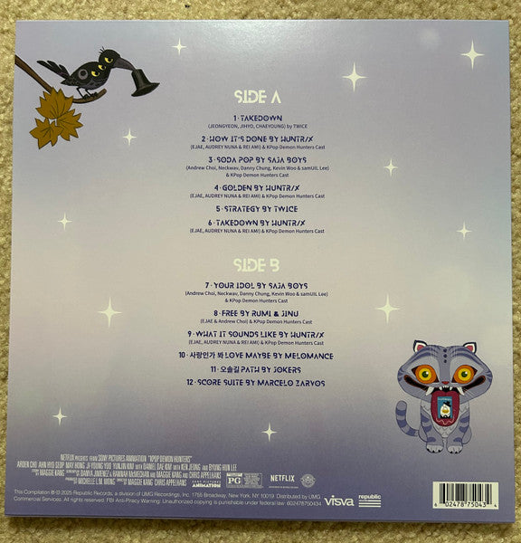 Various : K-Pop Demon Hunters (Soundtrack From The Netflix Film) (LP, Album, Ltd, Pur)