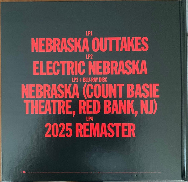 Bruce Springsteen : Nebraska '82 (LP + LP + LP + LP, Album, RE, RM + Blu-ray + Box, )
