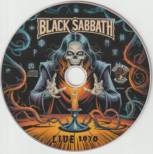 Black Sabbath : Live 1970 (CD, Unofficial)