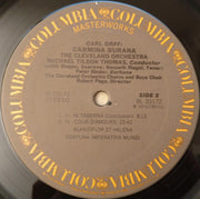 Carl Orff - Michael Tilson Thomas Conducts The Cleveland Orchestra : Carmina Burana (LP, Album, San)