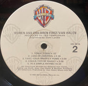 Van Halen : Women And Children First (LP, Album, Win)