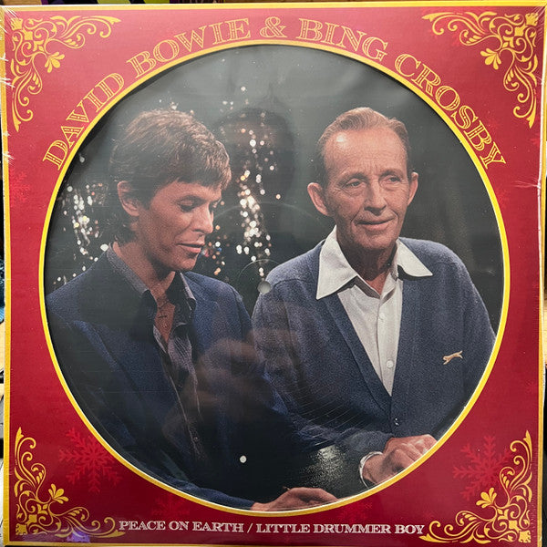 David Bowie & Bing Crosby : Peace On Earth / Little Drummer Boy (12", Pic)