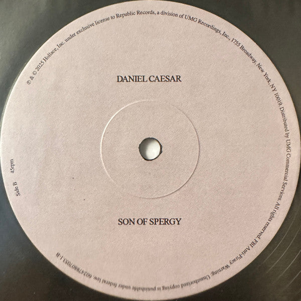 Buy Daniel Caesar : Son of Spergy (2xLP, Ltd, W/Lbl, Fir) Online