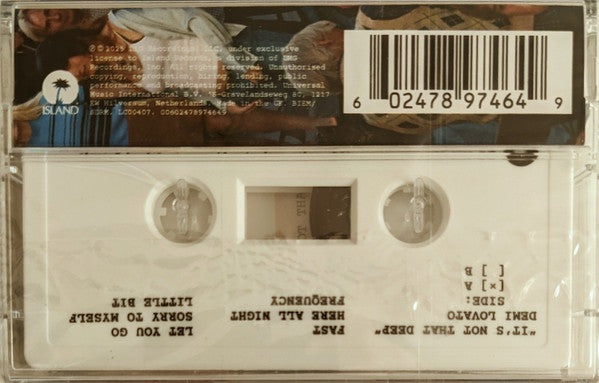 Demi Lovato : It's Not That Deep (Cass, Album)