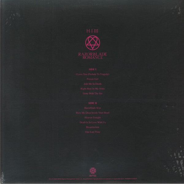 HIM (2) : Razorblade Romance (LP, Ltd, Pic, RE)