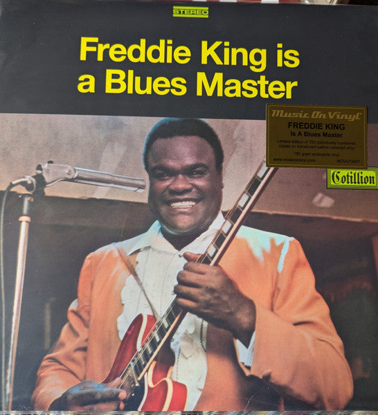 Freddie King : Freddie King Is A Blues Master (LP, Album, Ltd, Num, RE, Yel)
