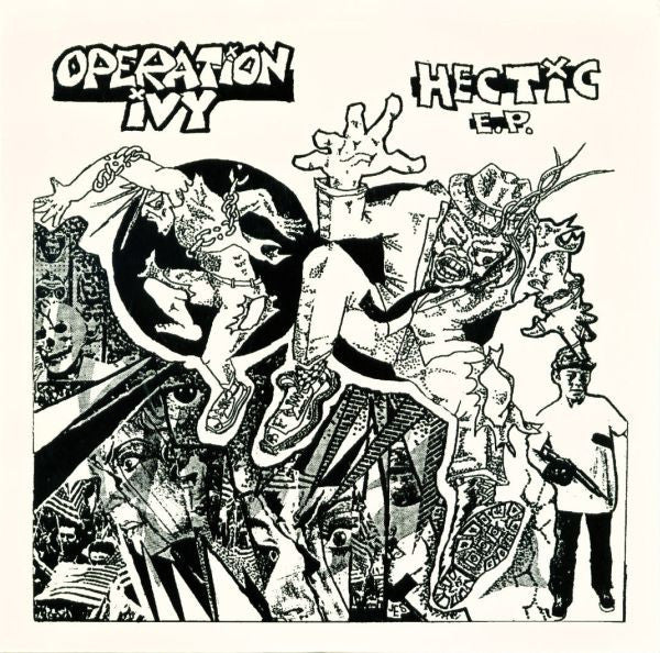 Operation Ivy : Hectic E.P. (7", EP, RE)