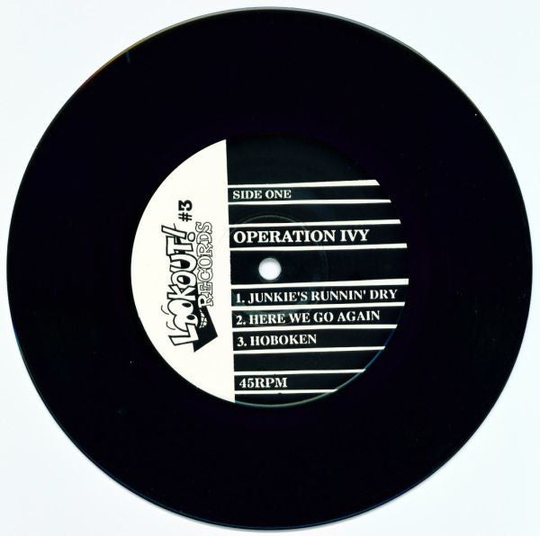 Operation Ivy : Hectic E.P. (7", EP, RE)