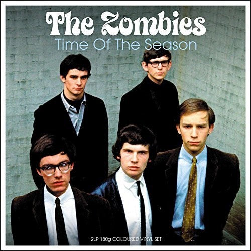 the album cover for The Zombies - Time Of The Season [Import Electric Blue 2LP]