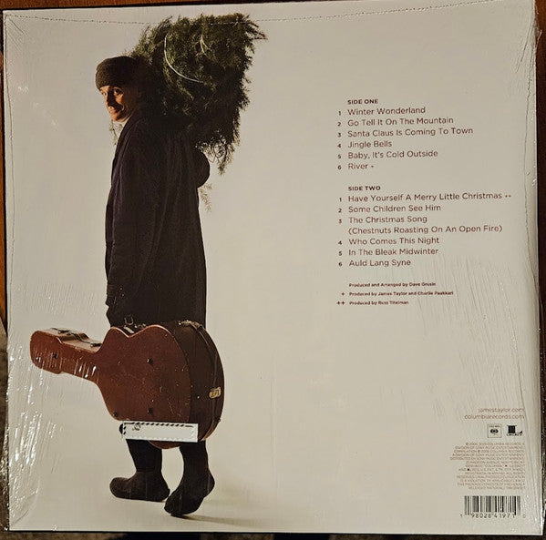 James Taylor : At Christmas (12", RE)