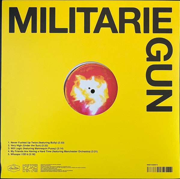 Militarie Gun : Life Under The Sun (12", S/Sided, EP, Ltd, Red)