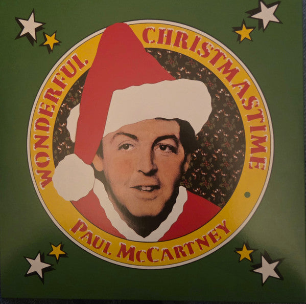 Paul McCartney : Wonderful Christmastime (7", Single, Ltd, RE, Yel)