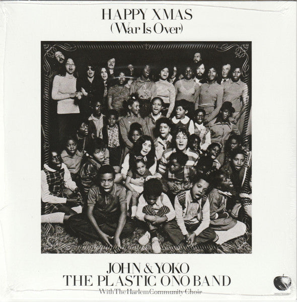 John & Yoko*, The Plastic Ono Band With The Harlem Community Choir : Happy Xmas (War Is Over) (7", Single, RE, Gre)