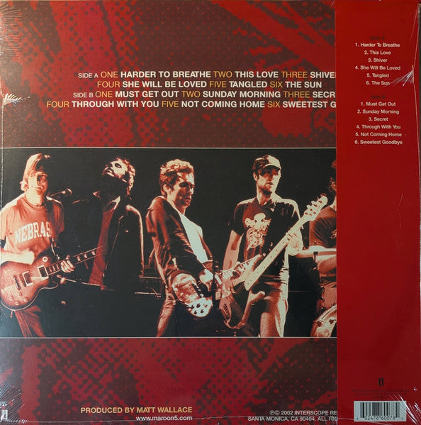 Maroon 5 : Songs About Jane (LP, Album, RE, Gol)