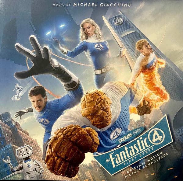 Michael Giacchino : Marvel Studios The Fantastic Four: First Steps Original Motion Picture Soundtrack (2xLP, Album)