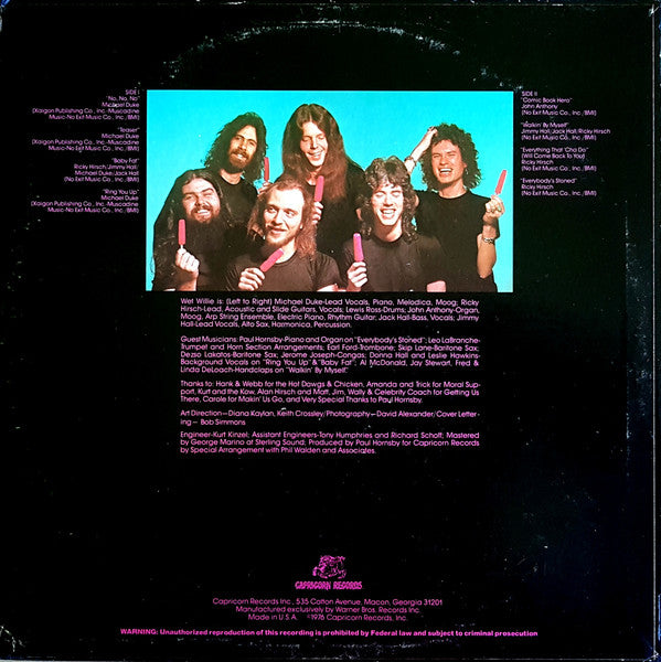 WET WILLIE レコード【特価】未開封 WET WILLIE Keep On Smilin' 1974 RARE or. HOLLAND single EX vinyl