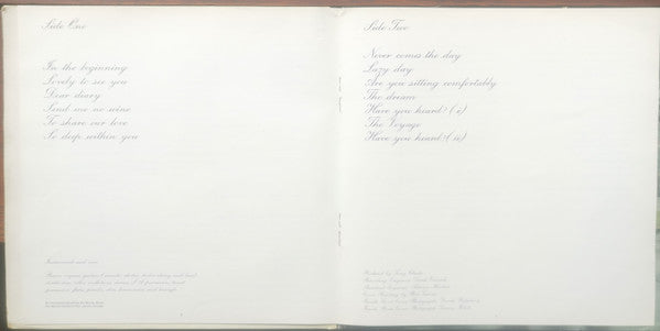 The Moody Blues : On The Threshold Of A Dream (LP, Album, Gat)