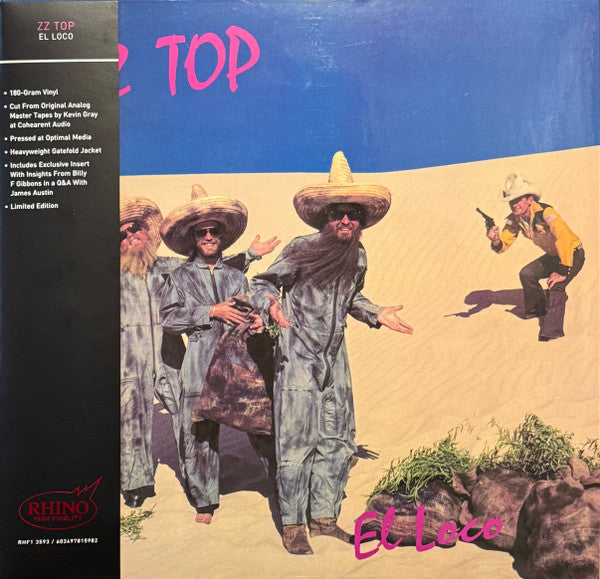ZZ Top : El Loco (LP, Album, Ltd, RE, 180)