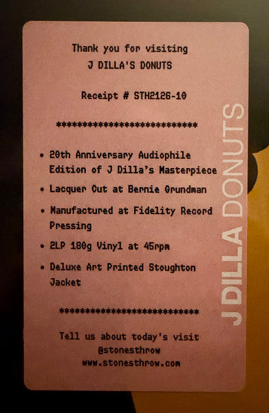 Buy J Dilla : Donuts (2xLP, Album, RE, 20t) Online for a great price