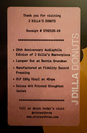 J Dilla : Donuts (2xLP, Album, RE, 20t)