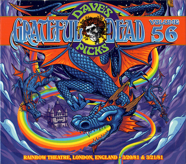 Grateful Dead* : Dave's Picks, Volume 56 (Rainbow Theatre, London, England • 3/20/81 & 3/21/81) (4xHDCD, Ltd, Num)
