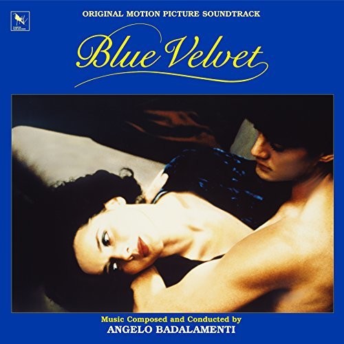 the album cover for Angelo Badalamenti - Blue Velvet [Original Motion Picture Soundtrack LP]