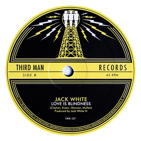 Jack White (2) : Sixteen Saltines (12", RSD, Single, Etch)