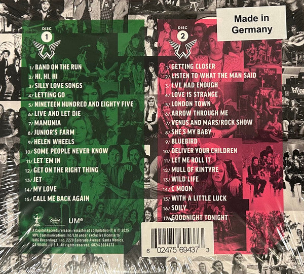 Wings (2) : Wings (2xCD, Comp, Ltd)