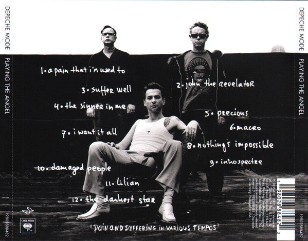 Depeche Mode : Playing The Angel (CD, Album, RE)