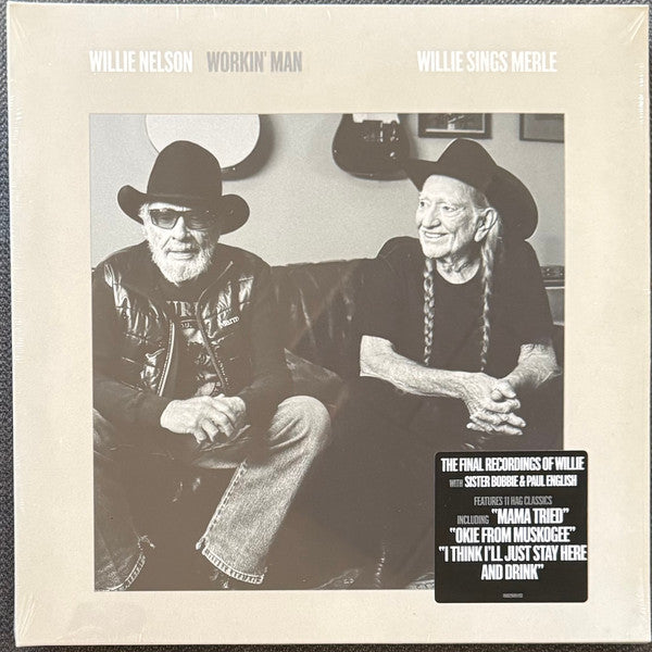 Willie Nelson : Workin' Man: Willie Sings Merle (LP)