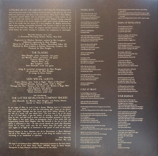 The Mountain Goats : Through This Fire Across From Peter Balkan (2xLP)