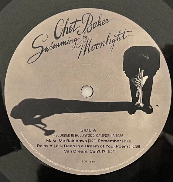 Chet Baker Swimming By Moonlight 新品 2LP Buy Chet Baker : Chet Baker Performs And Sings Swimming By
