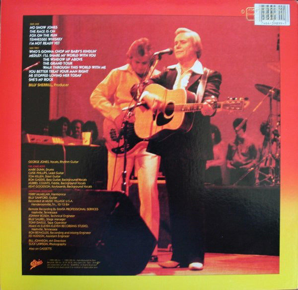 George Jones (2) : First Time Live! (LP, Album)