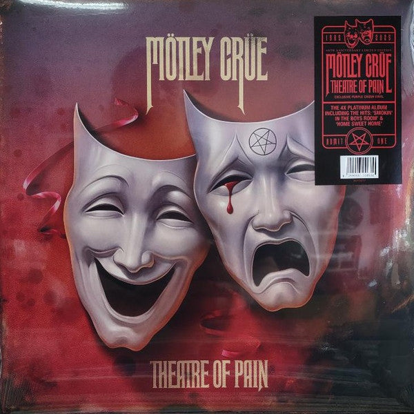 Mötley Crüe : Theatre Of Pain (LP, Album, Ltd, RE, Pur)