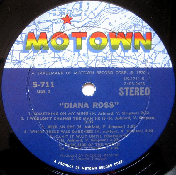 Diana Ross : Diana Ross (LP, Album, Hol)