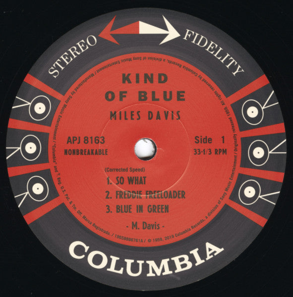Miles Davis : Kind of Blue (2x12", Ltd, Cor)