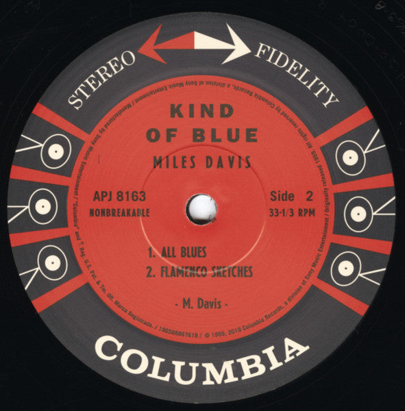 Miles Davis : Kind of Blue (2x12", Ltd, Cor)