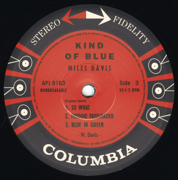 Miles Davis : Kind of Blue (2x12", Ltd, Cor)